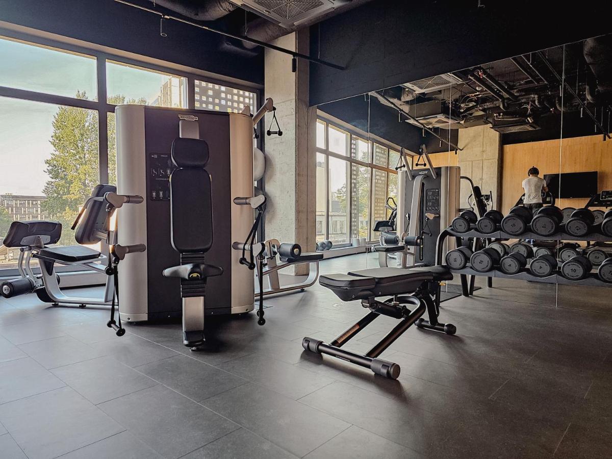 Urban Apartments Luxury Skyline Sokolska Towers 30A, 2 Free Garages, Gym & Sauna, Self Check-In Катовице Екстериор снимка