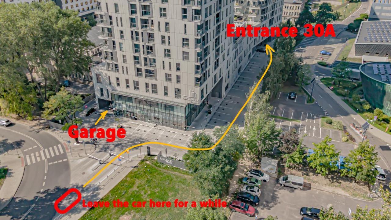 Urban Apartments Luxury Skyline Sokolska Towers 30A, 2 Free Garages, Gym & Sauna, Self Check-In Катовице Екстериор снимка